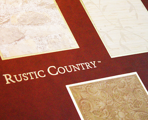 papel de parede classico rustic country